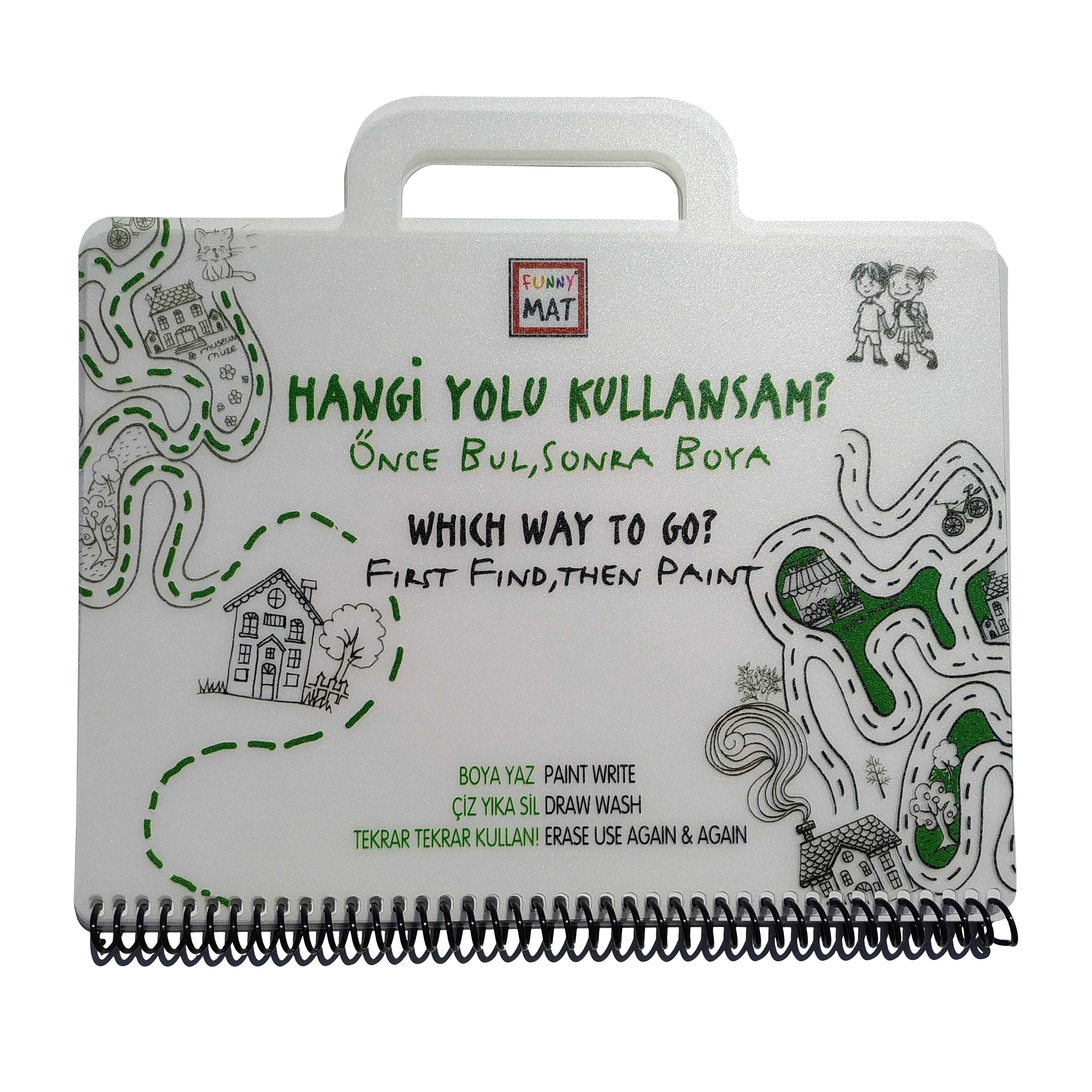 Akademi Çocuk Funny Mat - MİNİ SET - HANGİ YOLU KULLANSAM